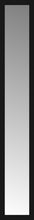 14" x 81" Soho Black Custom Framed Mirror