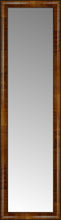 14" x 47" Belmont Light Brown Custom Framed Mirror