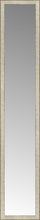 15" x 80" Libretto Antique Silver Custom Framed Mirror