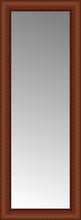 14" x 35" Ansley Cherry Custom Framed Mirror