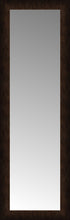 16" x 47" Dark Copper Custom Framed Mirror