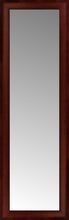 14" x 41" Ansley Mahogany Custom Framed Mirror