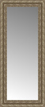14" x 30" Sevilla Silver Custom Framed Mirror