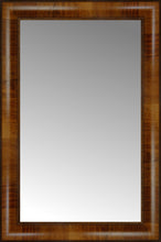 15" x 22" Belmont Light Brown Custom Framed Mirror