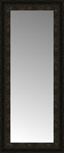 14" x 30" Mantilla Expresso Custom Framed Mirror