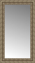 17" x 29" Sevilla Silver Custom Framed Mirror