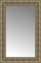 15" x 22" Sevilla Silver Custom Framed Mirror