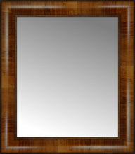 15" x 17" Belmont Light Brown Custom Framed Mirror