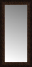 15" x 29" Dark Copper Custom Framed Mirror