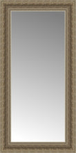 15" x 28" Ambrosia Silver Custom Framed Mirror