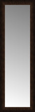 16" x 47" Dark Copper Custom Framed Mirror