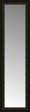 15" x 50" Mantilla Expresso Custom Framed Mirror