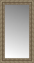 16" x 28" Sevilla Silver Custom Framed Mirror