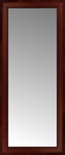 16" x 36" Ansley Mahogany Custom Framed Mirror