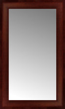 15" x 24" Ansley Mahogany Custom Framed Mirror