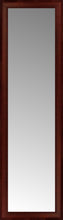 16" x 52" Ansley Mahogany Custom Framed Mirror