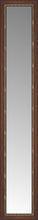 15" x 70" Malabar Walnut Custom Framed Mirror