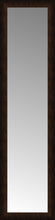16" x 58" Dark Copper Custom Framed Mirror
