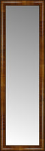 15" x 48" Belmont Light Brown Custom Framed Mirror