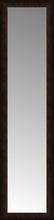16" x 60" Dark Copper Custom Framed Mirror