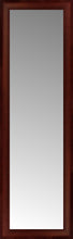 15" x 45" Ansley Mahogany Custom Framed Mirror