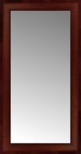 15" x 27" Ansley Mahogany Custom Framed Mirror