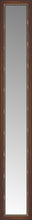 15" x 82" Malabar Walnut Custom Framed Mirror