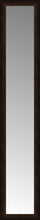 14" x 68" Dark Copper Custom Framed Mirror