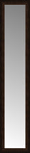 14" x 62" Dark Copper Custom Framed Mirror