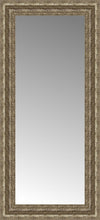 14" x 28" Sevilla Silver Custom Framed Mirror