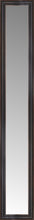 14" x 76" Aged Bronze Slope Custom Framed Mirror