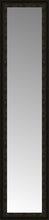 16" x 64" Mantilla Expresso Custom Framed Mirror