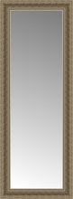15" x 37" Ambrosia Silver Custom Framed Mirror