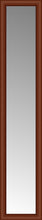 14" x 68" Ansley Cherry Custom Framed Mirror