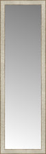 16" x 51" Libretto Antique Silver Custom Framed Mirror