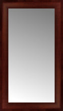 15" x 25" Ansley Mahogany Custom Framed Mirror
