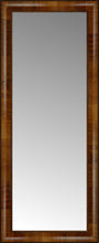 15" x 35" Belmont Light Brown Custom Framed Mirror