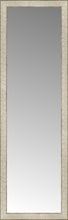 16" x 50" Libretto Antique Silver Custom Framed Mirror