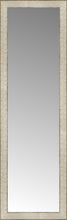 14" x 44" Libretto Antique Silver Custom Framed Mirror