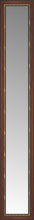 15" x 78" Malabar Walnut Custom Framed Mirror