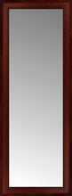 16" x 41" Ansley Mahogany Custom Framed Mirror