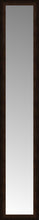15" x 76" Dark Copper Custom Framed Mirror