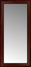 16" x 33" Ansley Mahogany Custom Framed Mirror