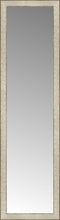 15" x 53" Libretto Antique Silver Custom Framed Mirror