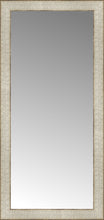 16" x 33" Libretto Antique Silver Custom Framed Mirror