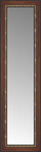 14" x 41" Malabar Walnut Custom Framed Mirror