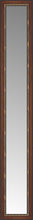 14" x 74" Malabar Walnut Custom Framed Mirror