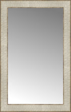15" x 23" Libretto Antique Silver Custom Framed Mirror