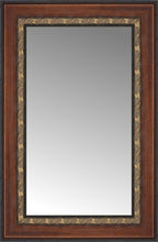 15" x 21" Malabar Walnut Custom Framed Mirror