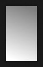 14" x 21" Soho Black Custom Framed Mirror
